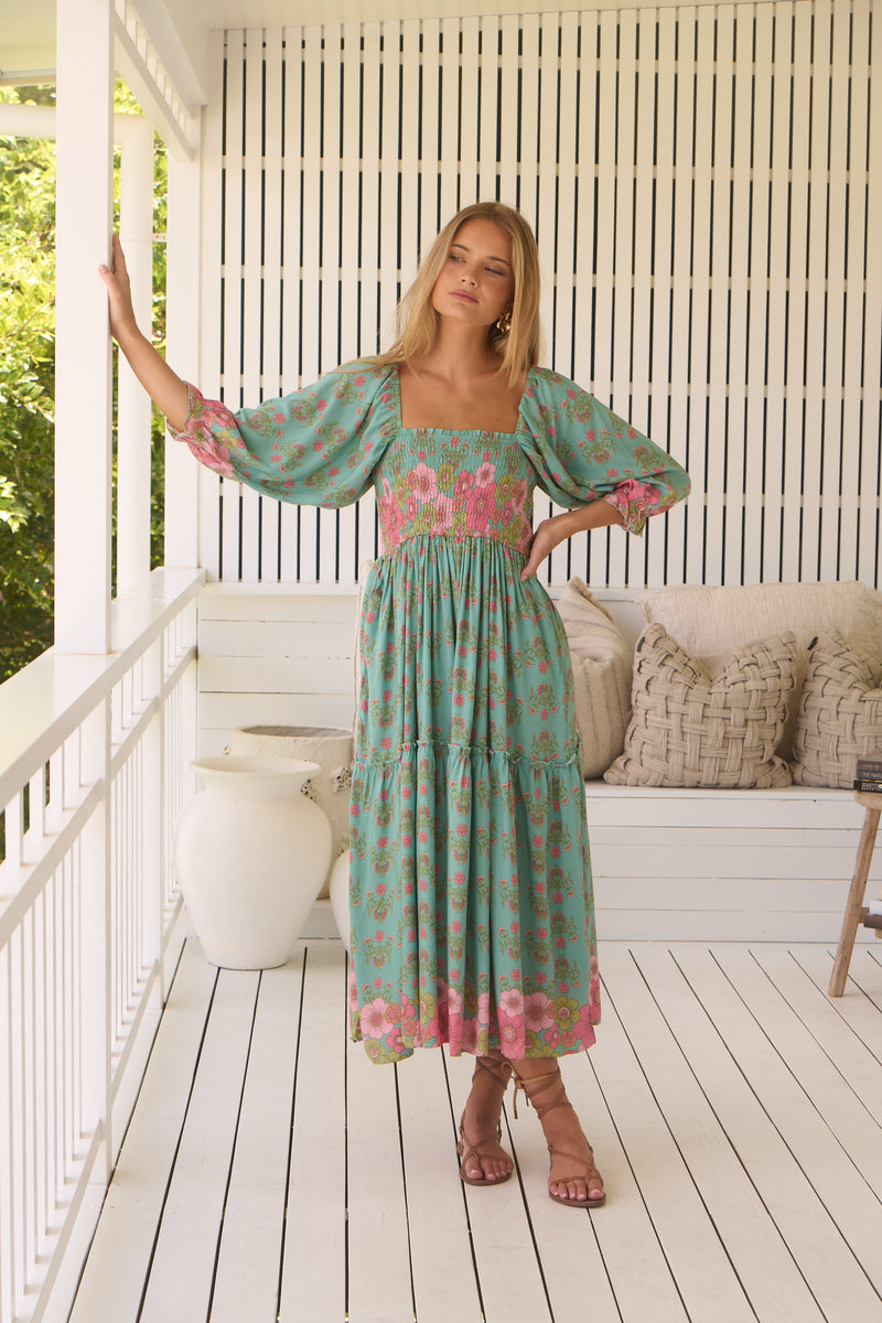 Tulli Midi Dress - Meadowland