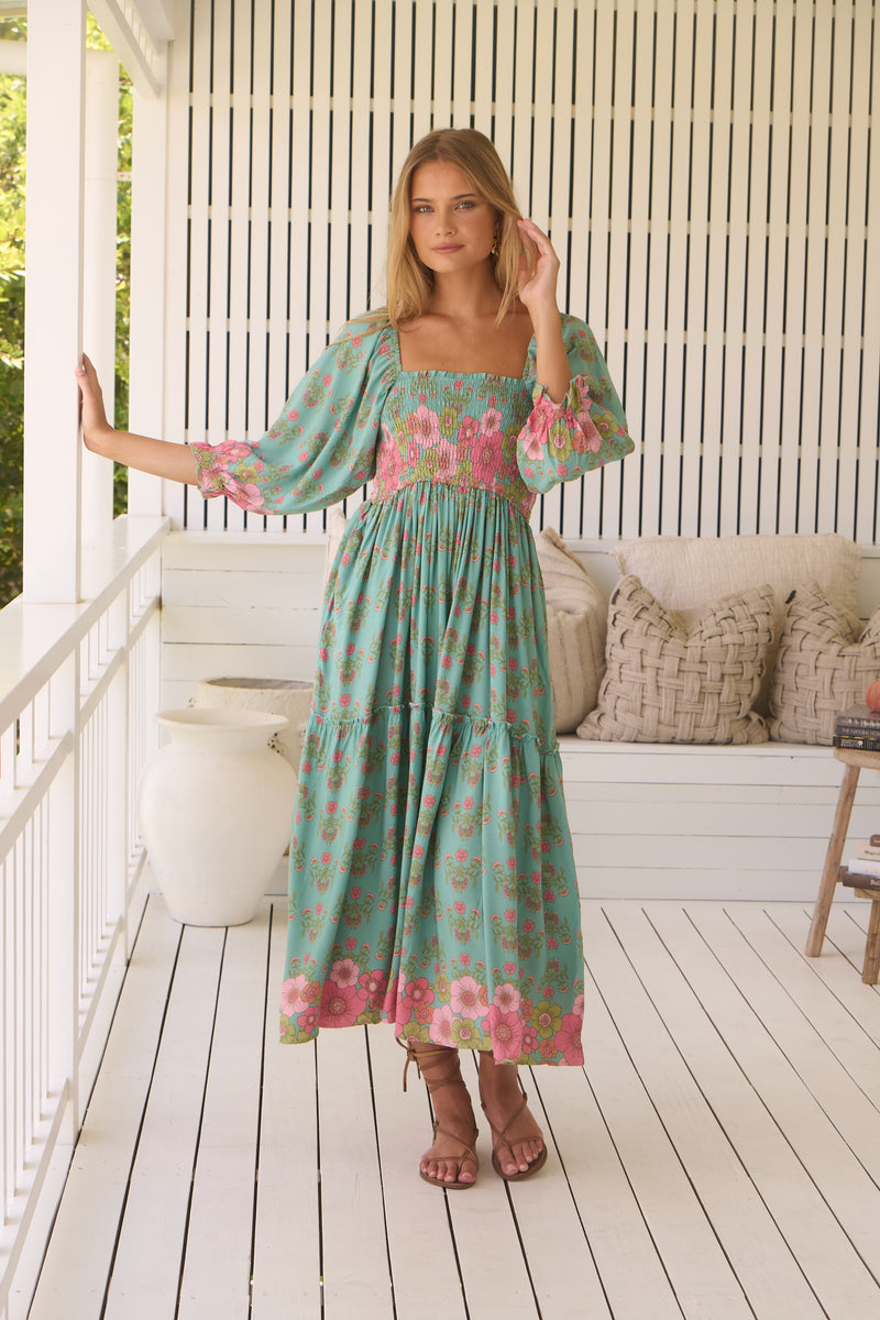 Tulli Midi Dress - Meadowland