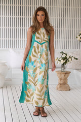 Amira Maxi Dress - Himalayan Poppy