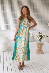 Amira Maxi Dress - Himalayan Poppy