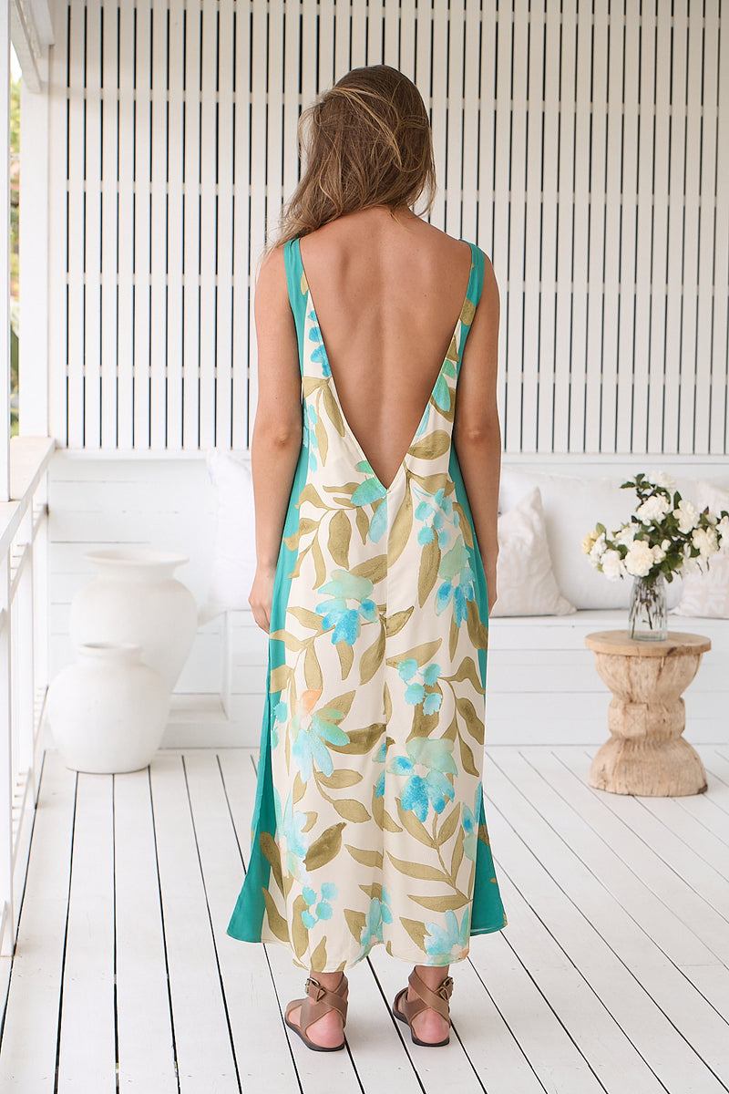 Amira Maxi Dress - Himalayan Poppy