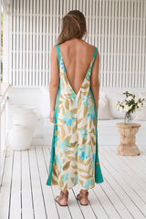 Amira Maxi Dress - Himalayan Poppy