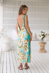 Amira Maxi Dress - Himalayan Poppy