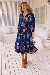 Palace Midi Dress - Botanica