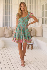 Aston Mini Dress - Meadowland