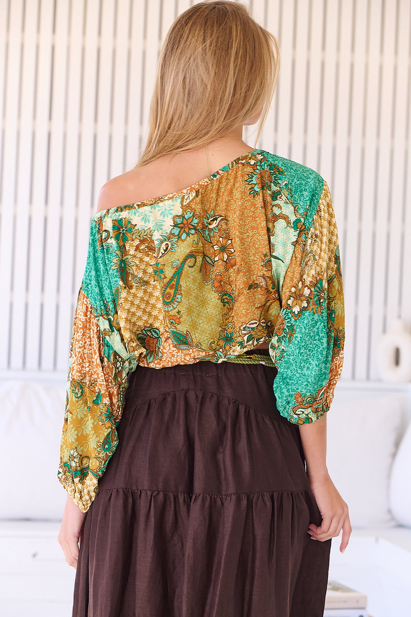 Arabella Blouse -Wanderlust