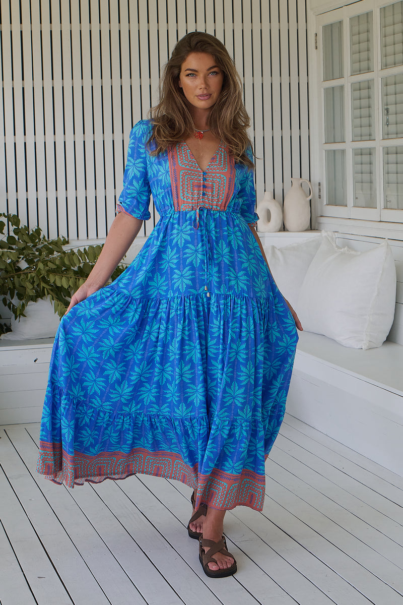 Tessa Maxi Dress -  Take me on Vacay