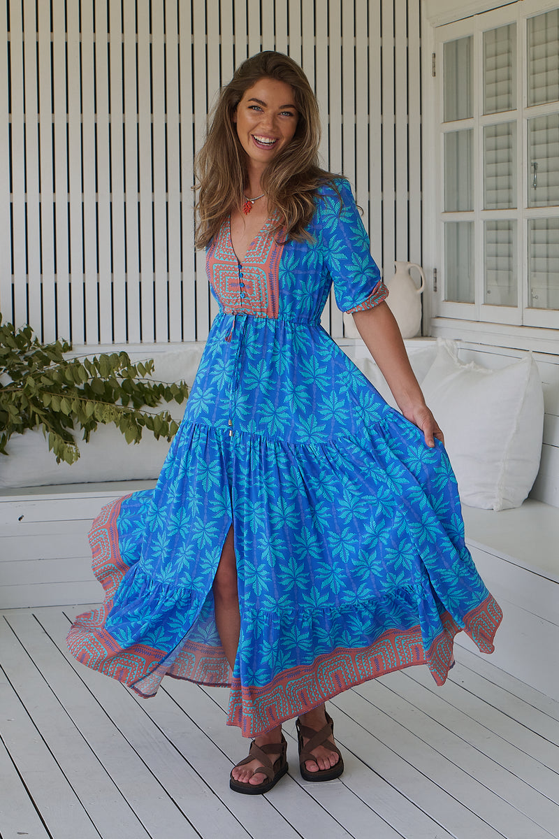 Tessa Maxi Dress -  Take me on Vacay