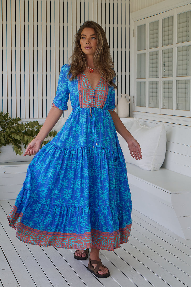 Tessa Maxi Dress -  Take me on Vacay