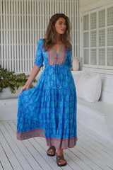 Tessa Maxi Dress -  Take me on Vacay