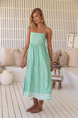 Heidi Midi Dress - Sea Foam