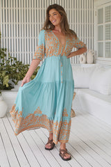 Tessa Maxi Dress -  Arabian Nights