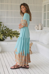 Tessa Maxi Dress -  Arabian Nights