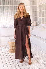 Aura Dress - Chocolate Wanderlust