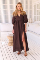 Aura Dress - Chocolate Wanderlust