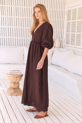 Aura Dress - Chocolate Wanderlust