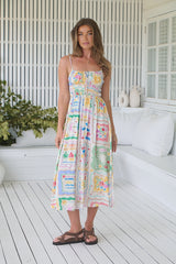 Cara Maxi Dress - La Mer