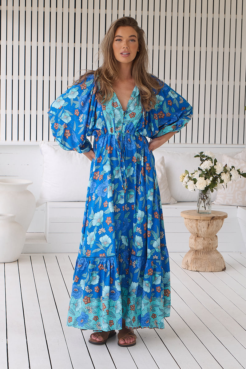 Catalonia Maxi Dress - Love In Mist