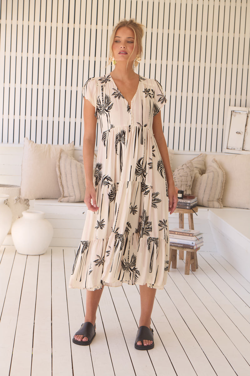 Tracey Midi Dress - Serene