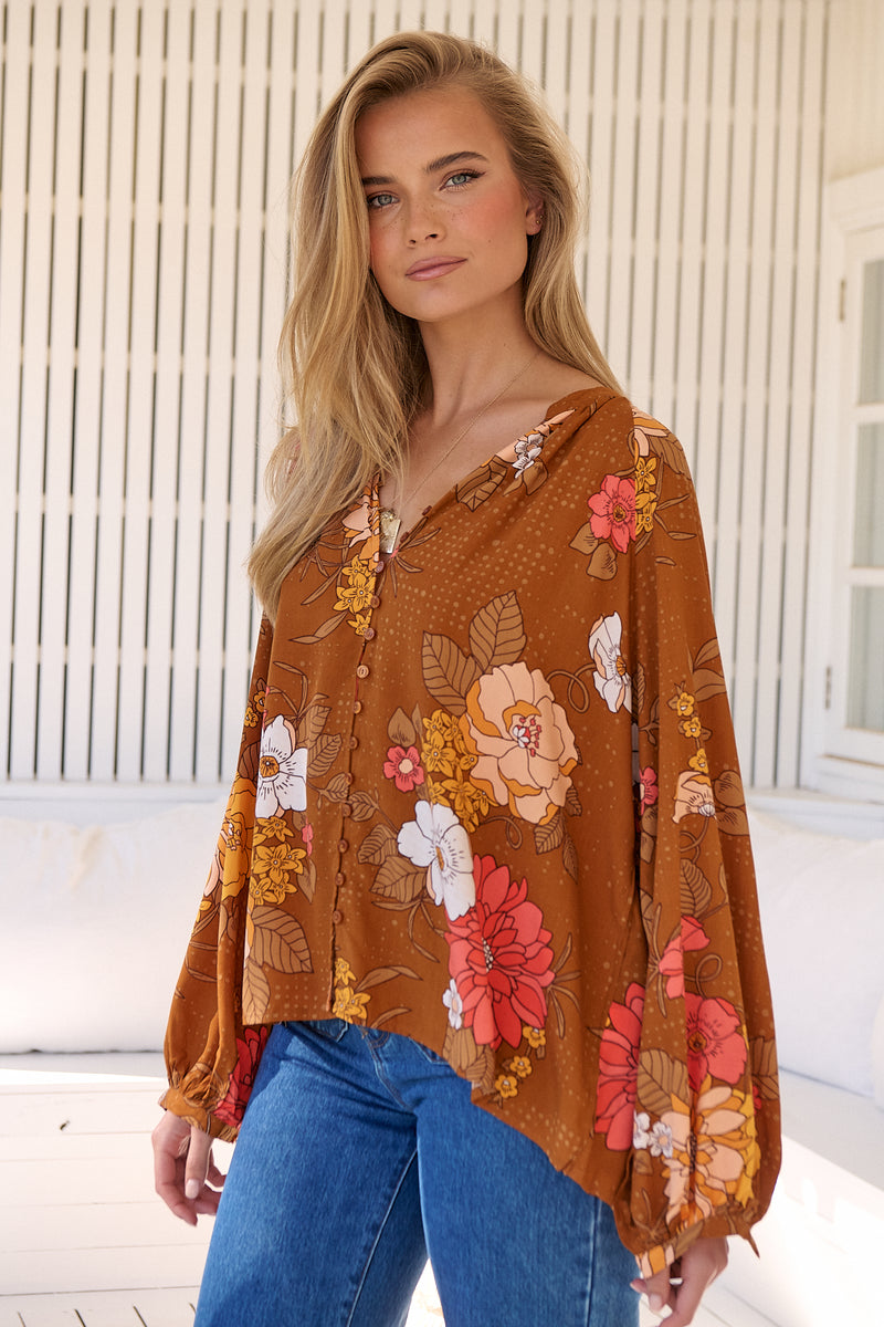 Lottie Blouse - Natalia