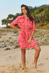 Beverly Shirt Dress - Rosella