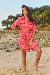 Beverly Shirt Dress - Rosella