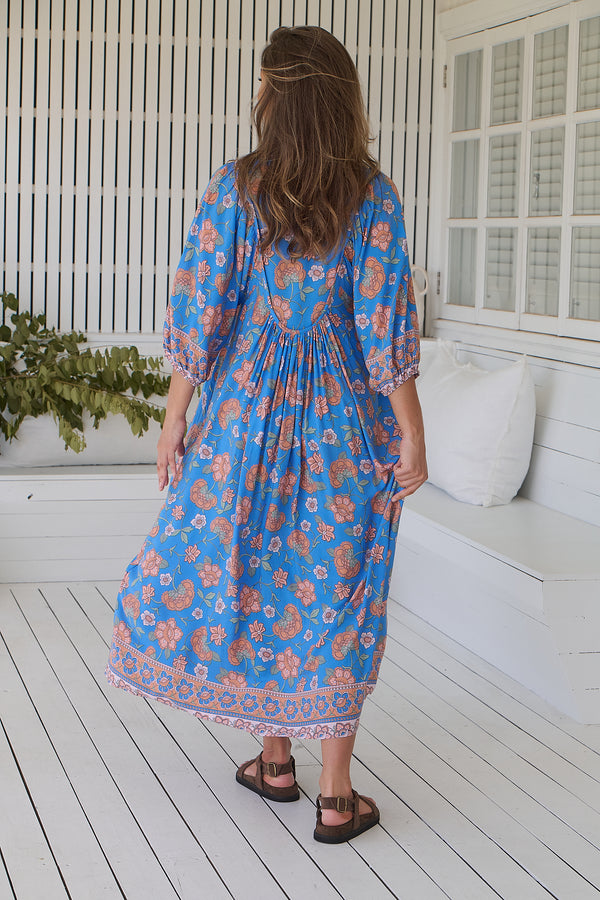 Boheme Midi Dress - Sunseeker