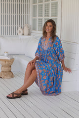 Boheme Midi Dress - Sunseeker