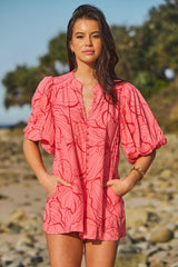 Mahlia Playsuit - Rosella