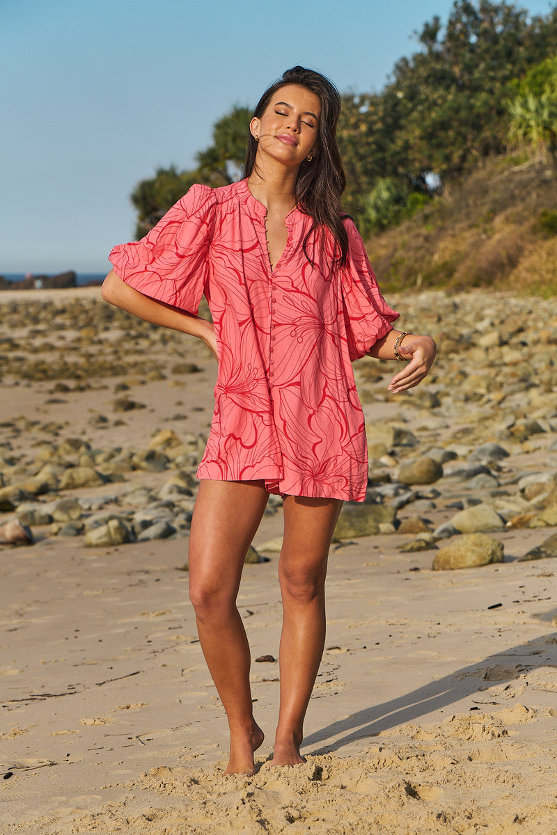 Mahlia Playsuit - Rosella