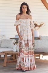 Claudette Maxi Dress - Yasmina