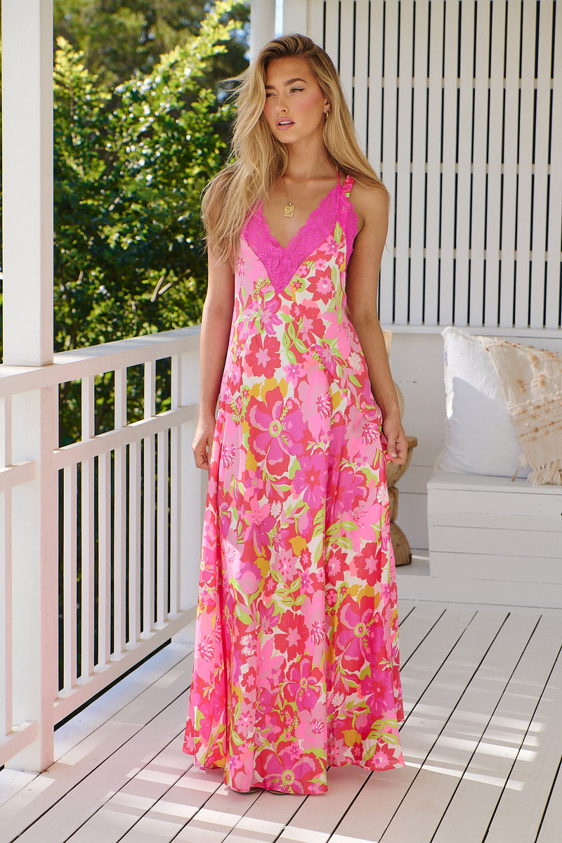 All A Bloom Maxi Dress  ~ Free People