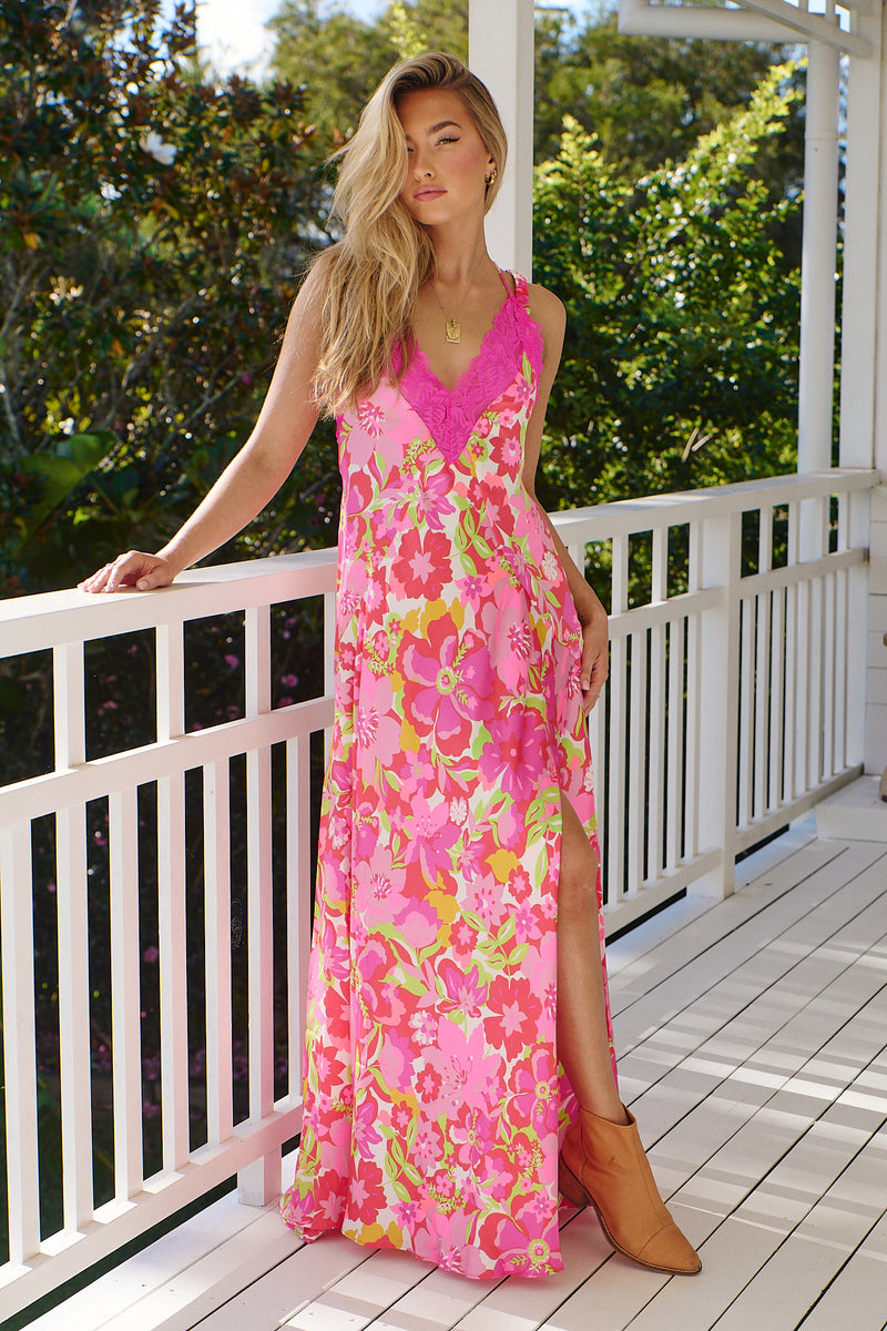 All A Bloom Maxi Dress Free People