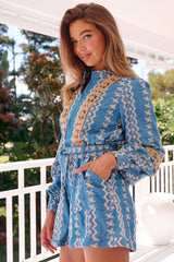 Sapphire Playsuit - Bohemian Blues