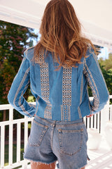 Azurite Jacket - Bohemian Blues