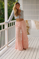 Emmaline Tiered Pull-On Pants ~ Free People