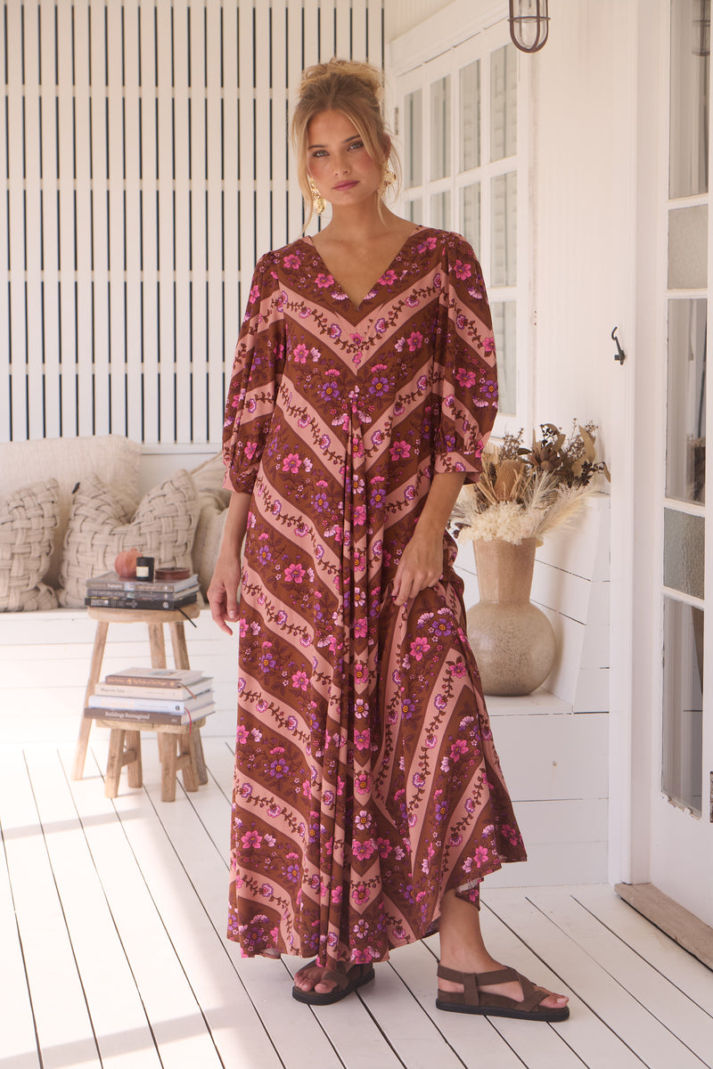 London Maxi Dress - Savanna