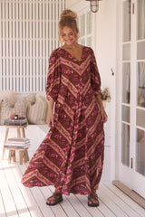 London Maxi Dress - Savanna