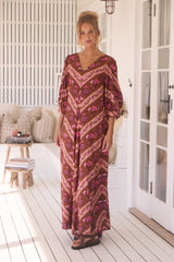 London Maxi Dress - Savanna