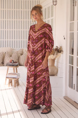 London Maxi Dress - Savanna