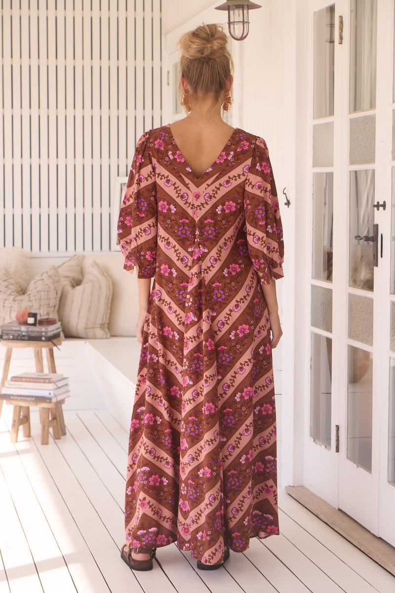 London Maxi Dress - Savanna