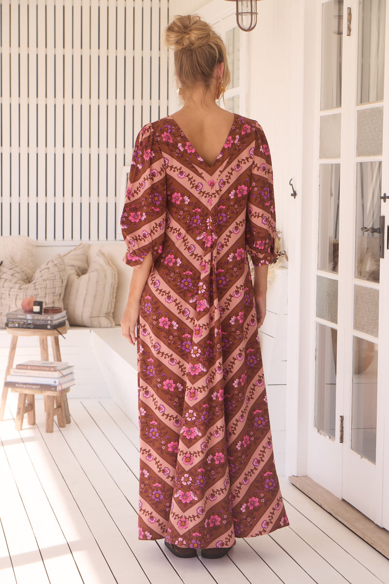 London Maxi Dress - Savanna