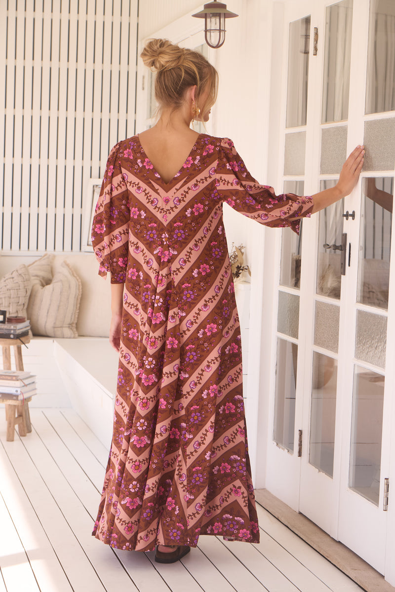 London Maxi Dress - Savanna