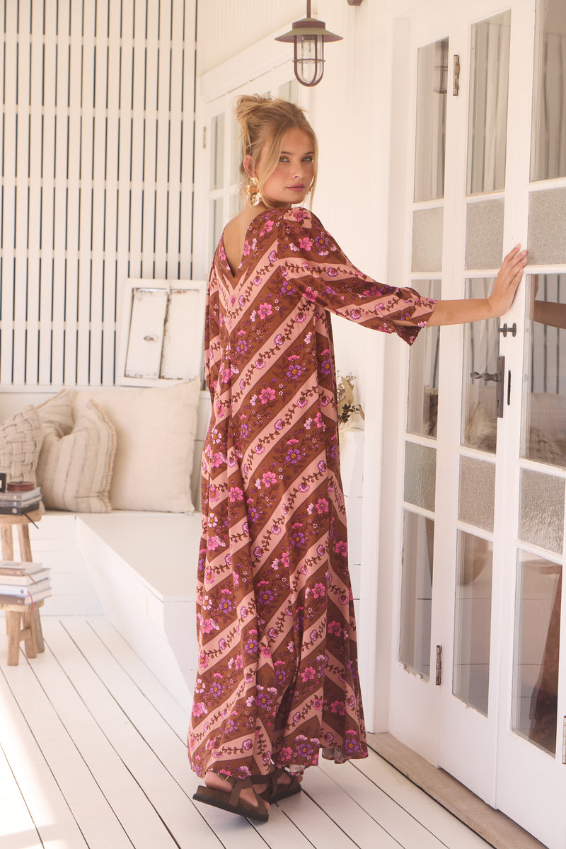 London Maxi Dress - Savanna