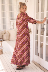 London Maxi Dress - Savanna