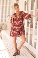 Cove Mini Dress -  Savanna