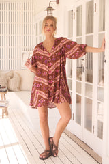 Cove Mini Dress -  Savanna