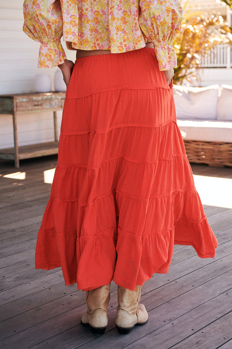 Simply Smitten Maxi Skirt - Free People