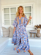 Catalonia Maxi Dress - Wild Orchid