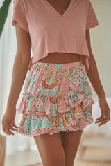 Chance Mini Skirt - Dusty